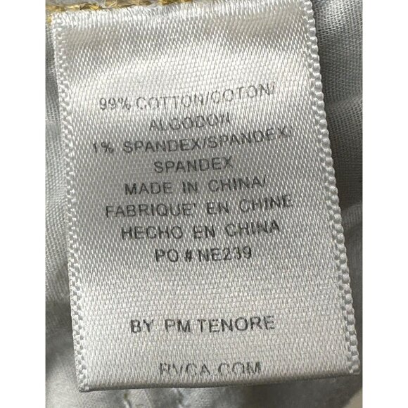 RVCA Jeans Mens Regulars The Balance Of Opposites Slim Blue Size 36 - Picture 14 of 15